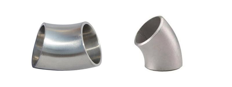 Stainless Steel 316/ 316L/ 316TI 45 Degree Elbow Manufacturer