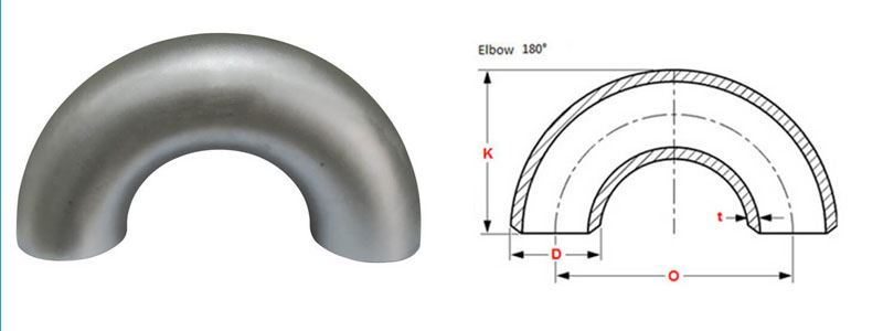 Stainless Steel 321/321H 180 Degree Elbow Manufacturer